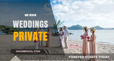 Beach Weddings: Privacy and Your Rights