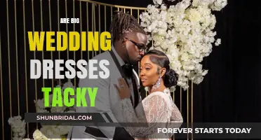Big Wedding Dresses: Tacky or Tasteful?