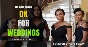 Black Dresses: Wedding-Appropriate or Not?