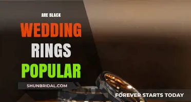 Black Wedding Rings: A Popular Choice?