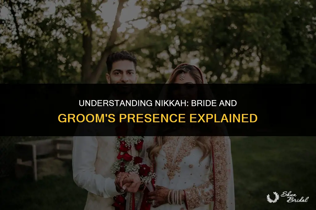 are both the bride and groom present for nikkah