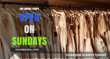 Bridal Shopping: Are Sunday Openings a Thing?