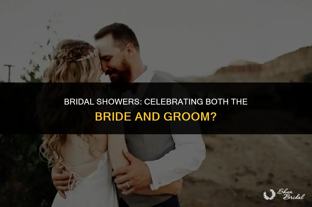 are bridal showers for bride and groom