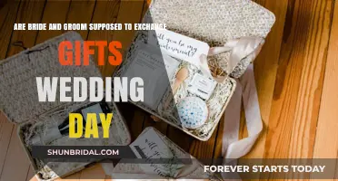 Wedding Day Gift Exchange: A Bride and Groom Tradition?