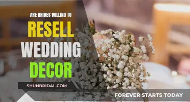 Reselling Wedding Decor: A Bride's Perspective