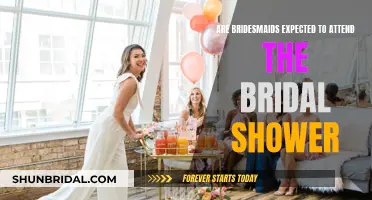 Bridesmaids' Bridal Shower Attendance: Who Should Be There?