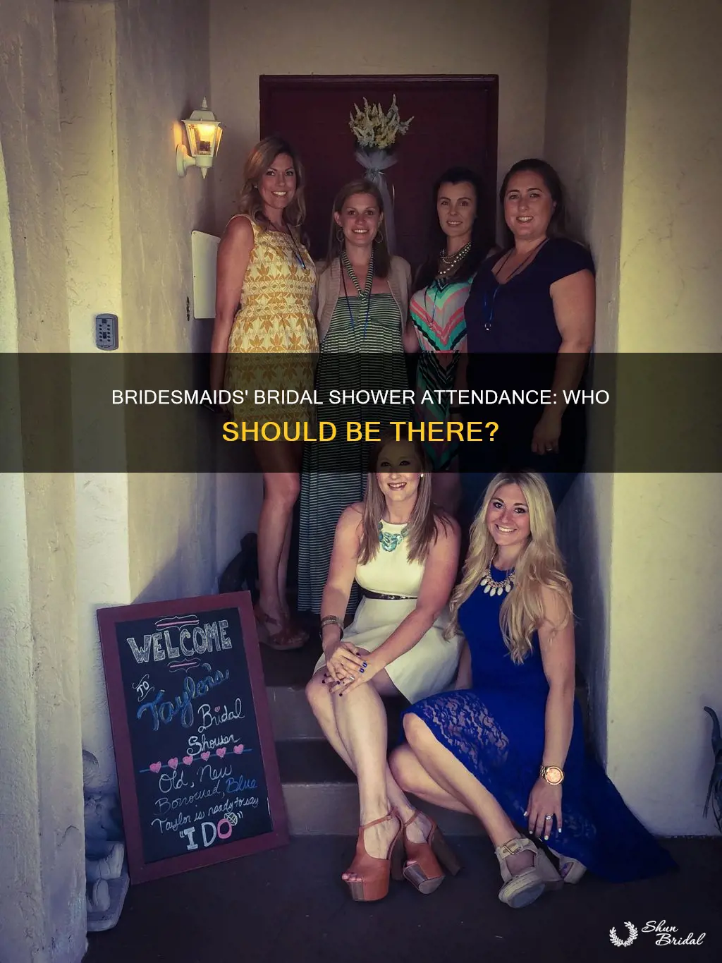 are bridesmaids expected to attend the bridal shower