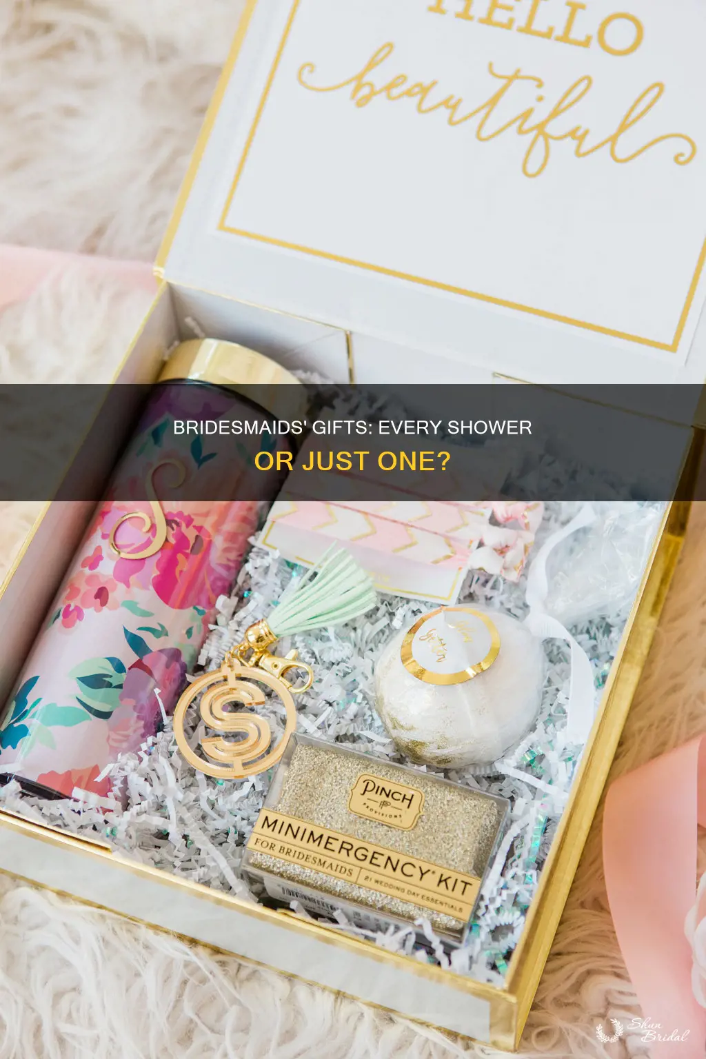 are bridesmaids supposed to buy a gift for every shower