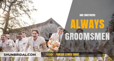 Brothers as Groomsmen: Tradition, Expectation, or Personal Choice?