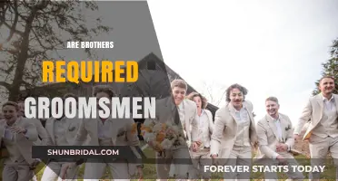 Brothers as Groomsmen: Tradition, Choice, or Family Expectation?