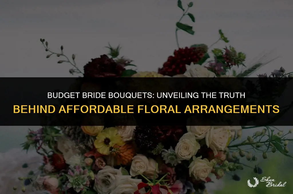 are budget bride flowers real or fake