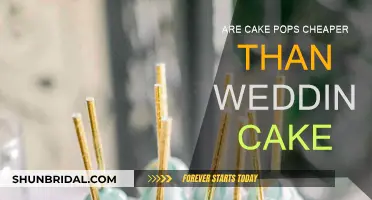 Cake Pops: A Cheaper Wedding Cake Alternative?