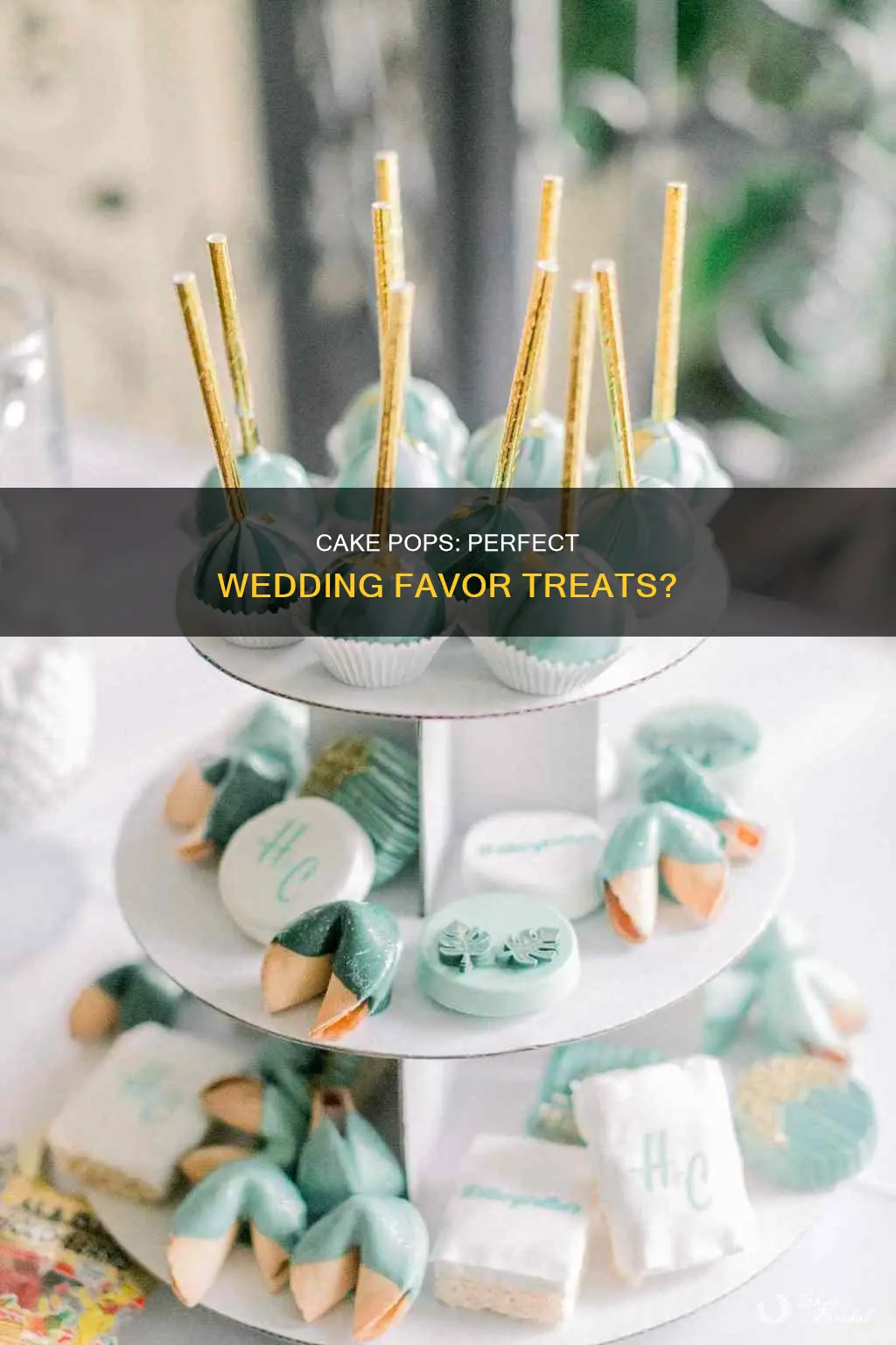 are cake pops good wedding favors