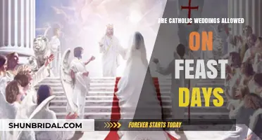 Catholic Weddings on Feast Days: Are They Permitted?