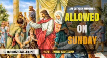 Sunday Catholic Weddings: Are They Allowed?