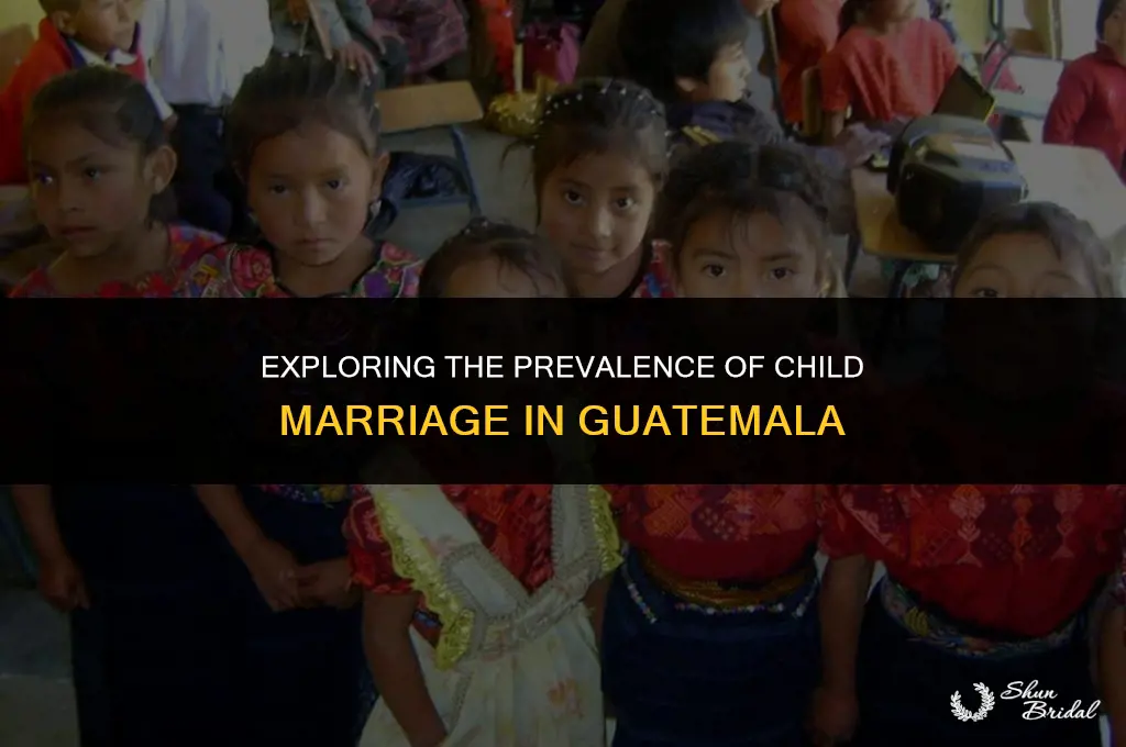 are child brides common in guatemal a