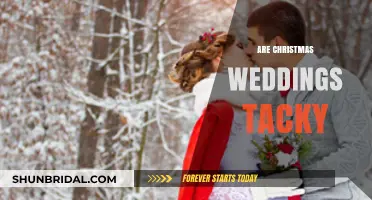 Christmas Weddings: Tacky or Tasteful?