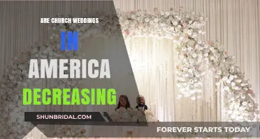 The Decline of Church Weddings in America