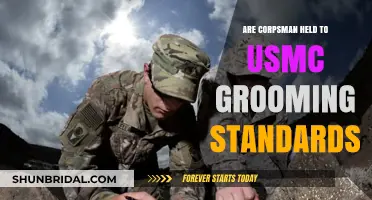 Do Corpsmen Adhere to USMC Grooming Standards?