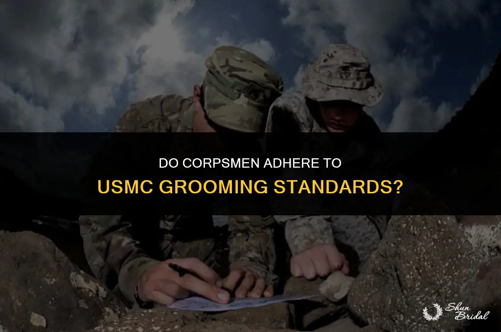 are corpsman held to usmc grooming standards