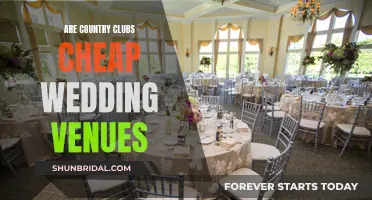 Country Clubs: Affordable Wedding Venues?