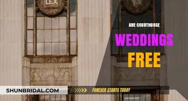 Courthouse Weddings: Free or Fee-Based?