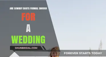Cowboy Boots: Wedding Formal or Too Casual?