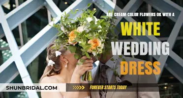 Cream Flowers: A Dream with a White Dress?