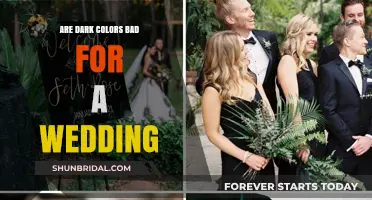 Dark Colors at Weddings: Breaking Traditions or Making a Statement?