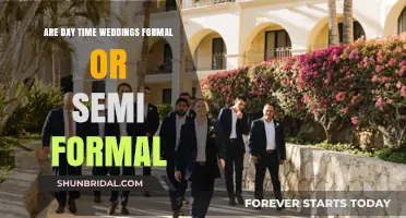 Daytime Wedding Attire: Decoding Formal vs. Semi-Formal Dress Codes