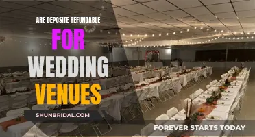 Wedding Venue Deposits: Are They Refundable?