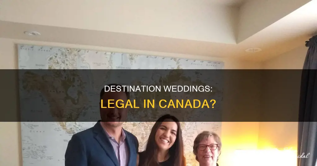 are destination weddings legal in canada