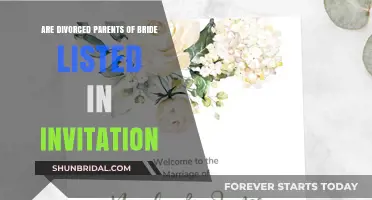 Navigating Wedding Invitations: Including Divorced Parents of the Bride