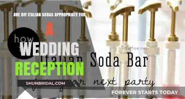 DIY Italian Sodas: A Wedding Reception Hit?