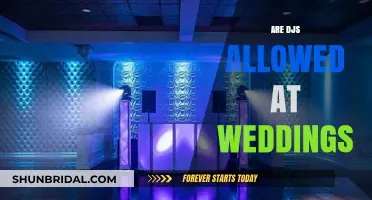 DJs at Weddings: What's Allowed?