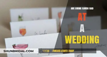 Are Drink Cards at Weddings a Good Idea or a Guest Gripe?