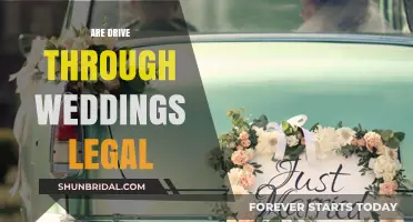 Drive-Through Weddings: Legally Binding?