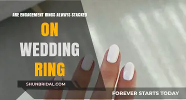 The Stacking Tradition: Wedding and Engagement Rings