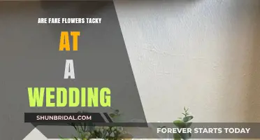 Fake Flowers: Tacky or Tasteful for Your Wedding?