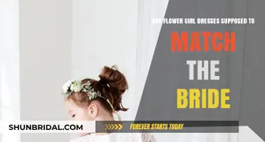 Should Flower Girl Dresses Match the Bride? A Style Guide