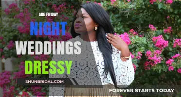 Friday Night Wedding Attire: Dress Code Explained