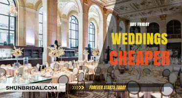 How to Save Money by Marrying on a Friday