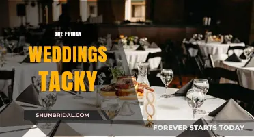 Friday Weddings: Tacky or Trendy?