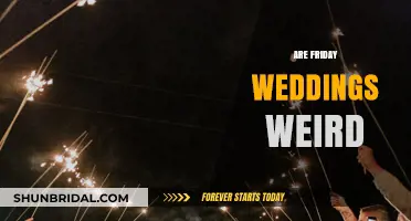 Friday Weddings: Strange or Smart?
