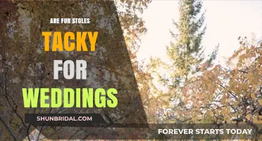Fur Stoles: Tacky or Timeless for Weddings?