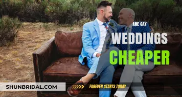 Gay Weddings: Cheaper or Expensive Affair?