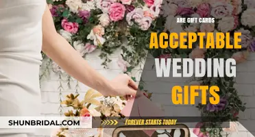 Are Gift Cards Thoughtful or Tacky Wedding Presents?