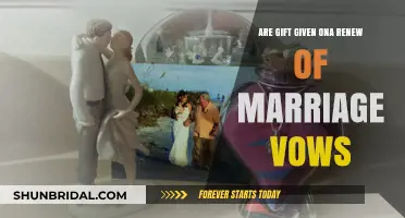 Renewing Marriage Vows: The Tradition of Exchanging Meaningful Gifts