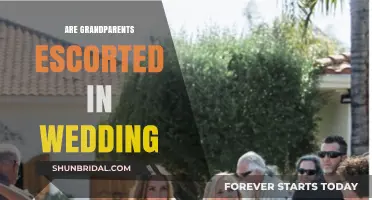 Who Walks with Grandparents at Weddings?