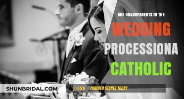 Grandparents in the Catholic Wedding Processional: Who Walks Down the Aisle?